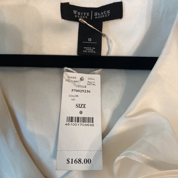 Black and Cream Ruffle Black House White Market Dress - NEW - Picture 9 of 13